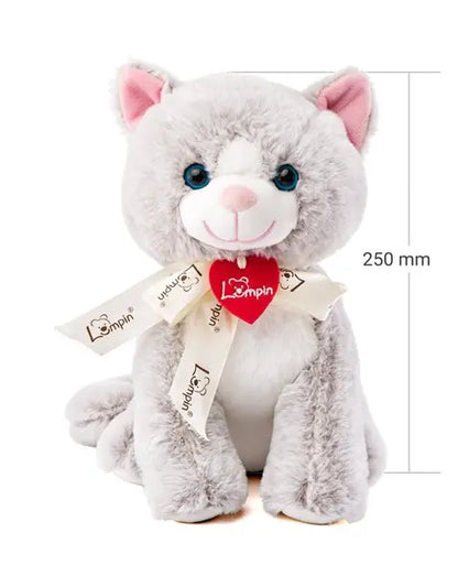 Kotka Jacqueline jasno szara, 25cm