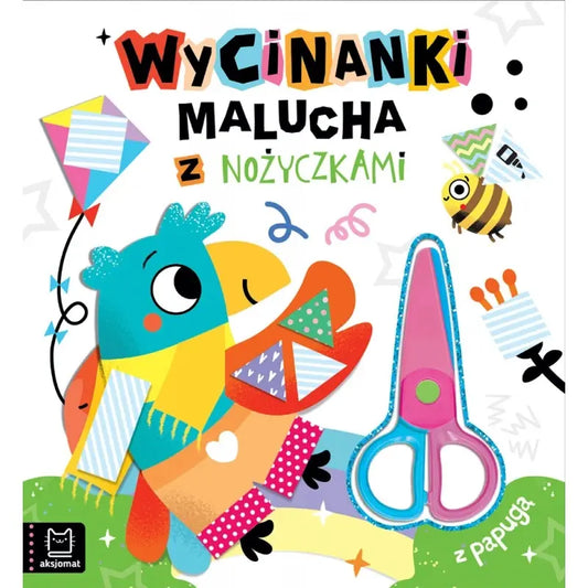 Wycinanki malucha z nożyczkami Z papugą 41888