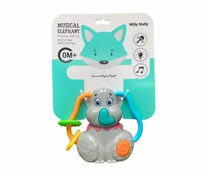 Muzyczna grzechotka słonik musical elephant