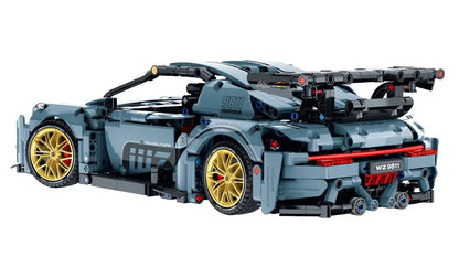 Immaster klocki model 1:14 auto błękit 1221 elementów