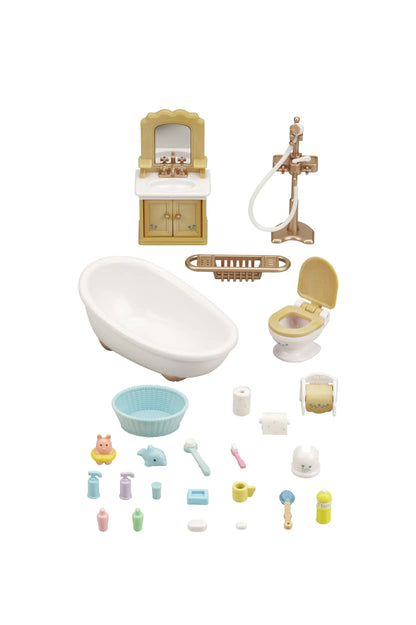 Sylvanian zestaw do łazienki w stylu wiejskim