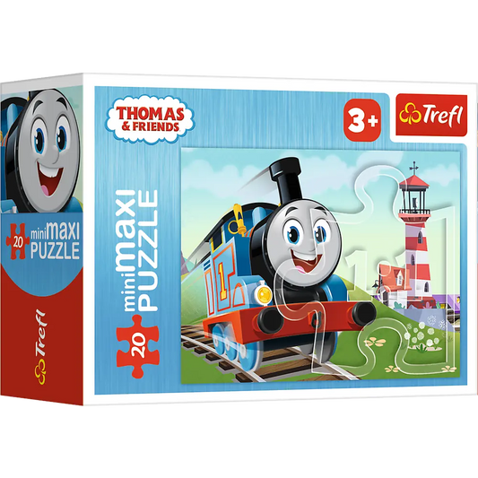 Puzzle minimaxi 20 elementów z tomkiem jest wesoło