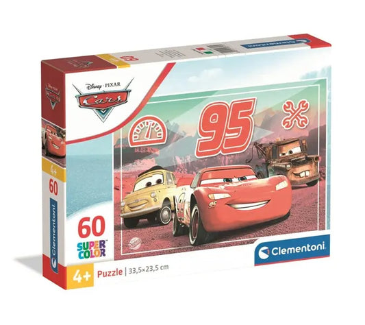 Puzzle 60 SuperKolor Cars