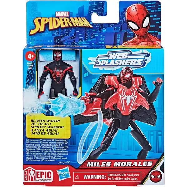 Spiderman figurka + wodna wyrzutnia