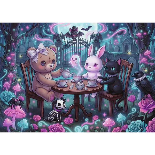 Puzzle 200 el. Spooky Stories - Zaczarowany wieczór