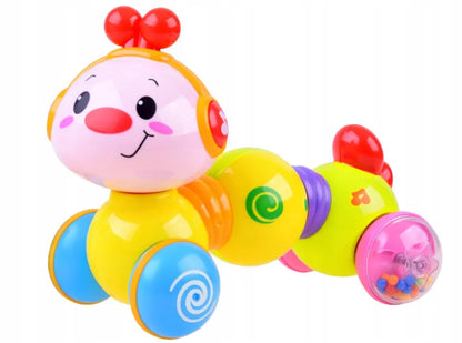 Gąsienica z muzyką i światłem smily play
