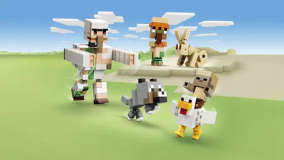 Lego Minecraft - Atak kurzego jeźdźca na pustyni