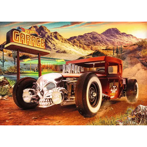 Puzzle Premium Plus Quality 1000 elementów Hot Wheels Bone Shaker