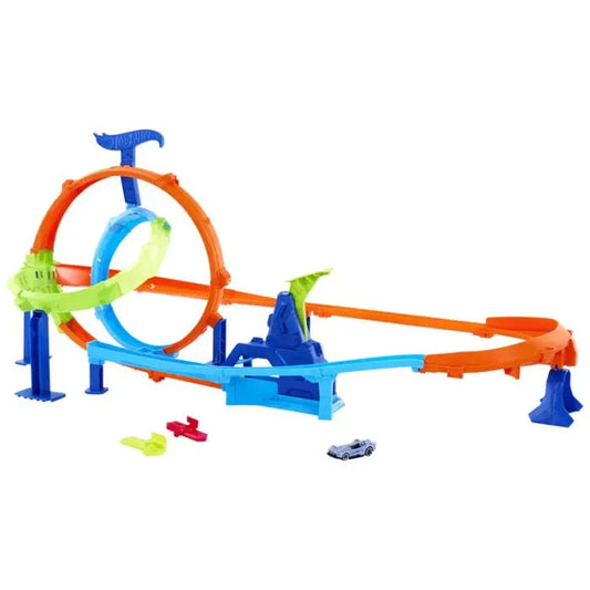 Hot Wheels tor wyścigowy Rajdowy cyklon