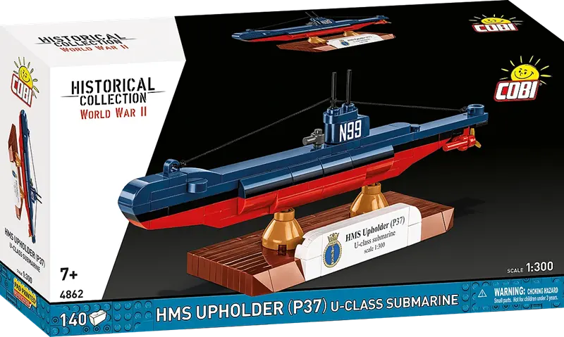 COBI HC WWII HMS Upholder (P37) U-Class 140kl 4862