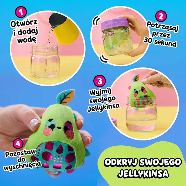 Magic Jellykins pluszak ze słoika 2pak niespodzianka