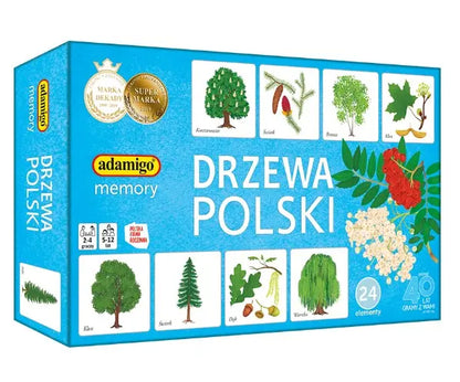 Drzewa Polski Gra memory 07882