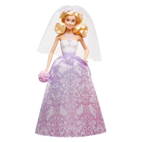 Lalki Barbie 4szt zestaw ślubny