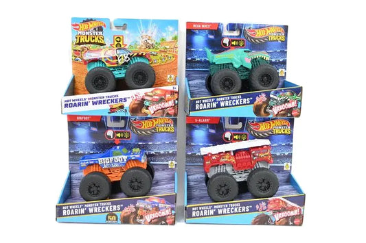 Hot wheels monster truck 1:43 auto dźwięki