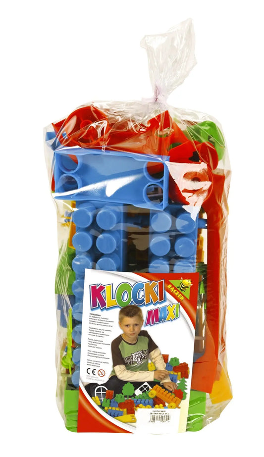 Tupiko klocki maxi zestaw mały 60 elementów