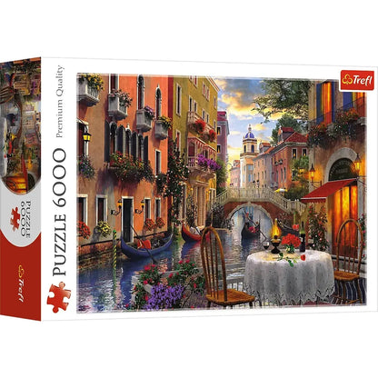 PUZZLE 6000 Romantyczna kolacja