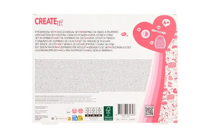 Create It! zestaw cieni do oczu - 11 elementów