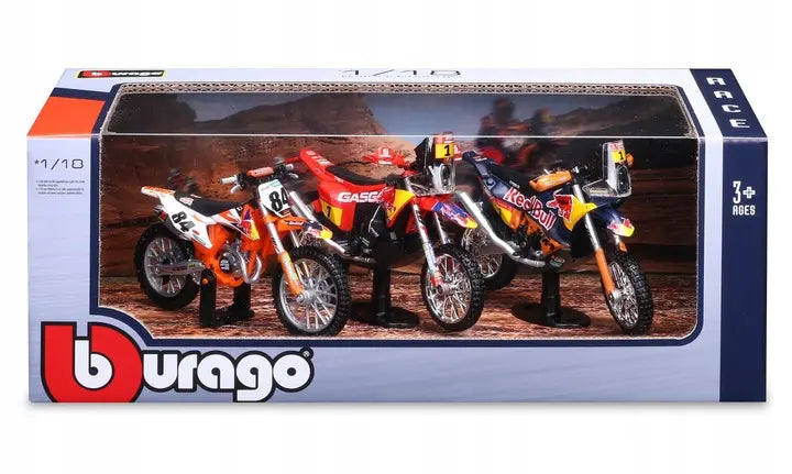 1:18 WRB KTM Cycle KTM RB 3-pak