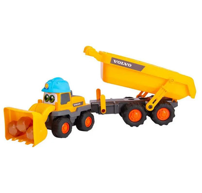 Pojazd Volvo Tracey 65cm z kamieniami