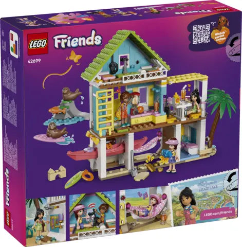 Lego Friends - Domek na plaży z fokami