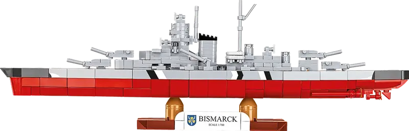Klocki Historical Collection WWII - Battleship Bismarck 590kl