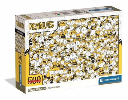 Puzzle 500 Compact Impossible Peanuts