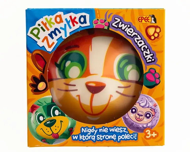 Piłka Zmyłka zwierzaczki - Kotek