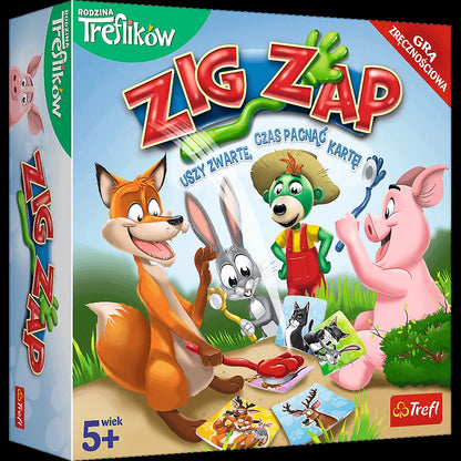 GRA Zig Zap Rodzina Treflików