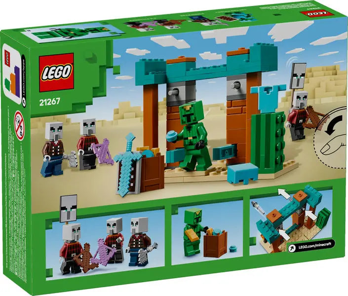 LEGO MINECRAFT Pustynny patrol zlosadni 21267