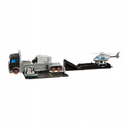 Matchbox ciężarówka + helikopter + 2 pojazdy