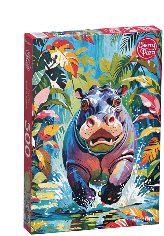 Puzzle 500 Happy Hippo