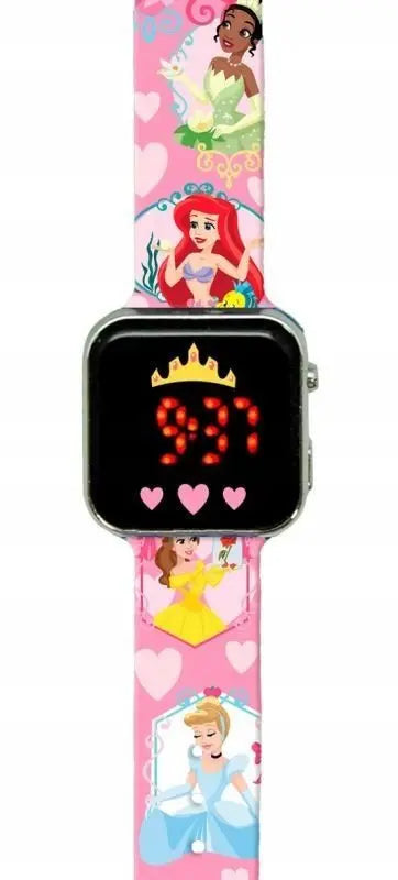 Disney Princess - zegarek LED cyfrowy