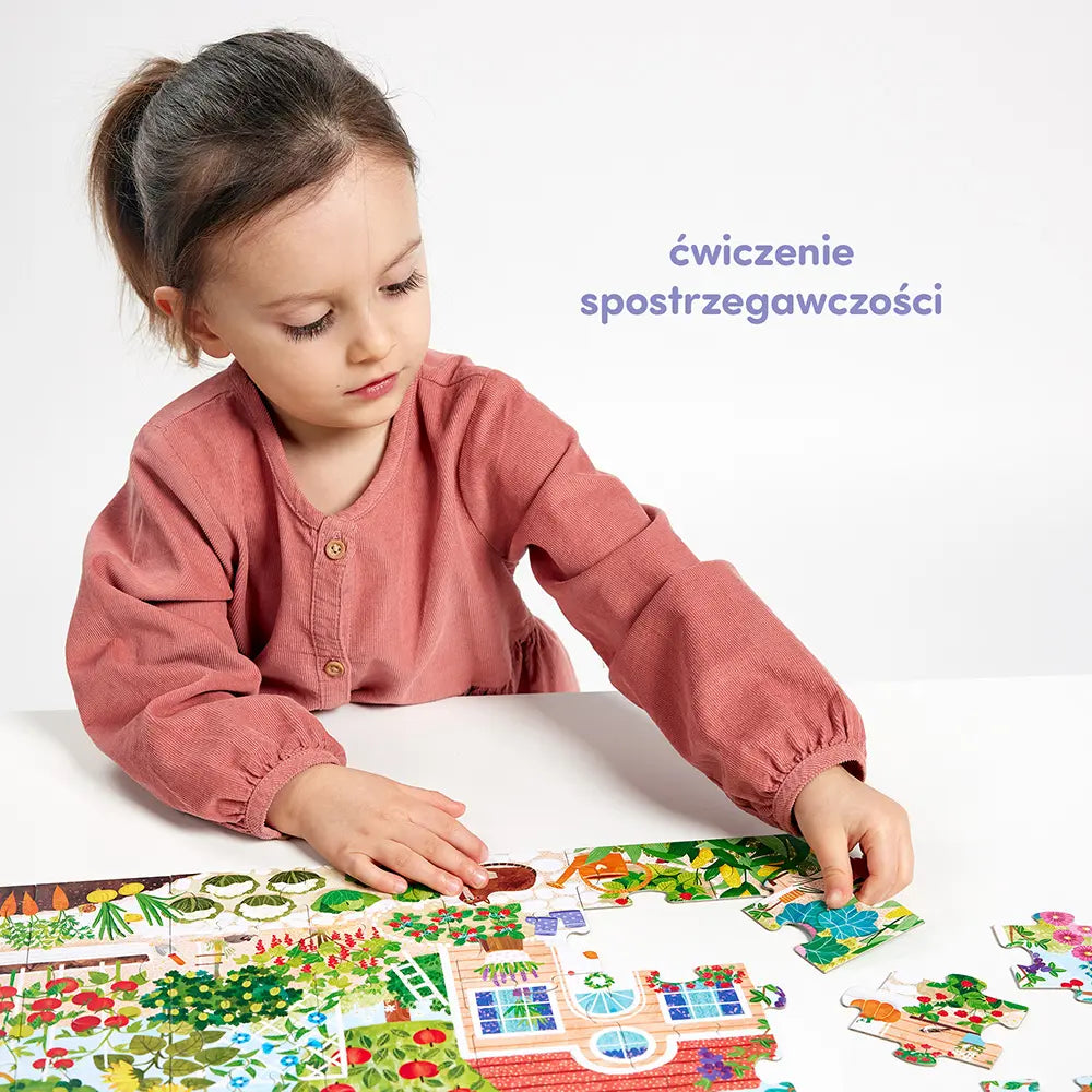 CzuCzu Puzzle Co rośnie W ogródku 3+