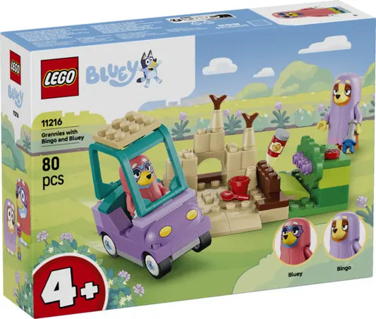 Lego Bluey - Babunie z Bingo i Bluey