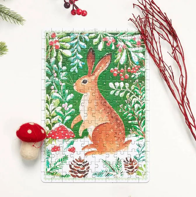Puzzlove Zima - 4 układanki po 150 elementów