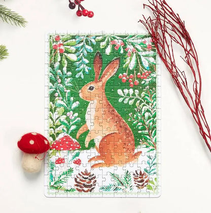 Puzzlove Zima - 4 układanki po 150 elementów