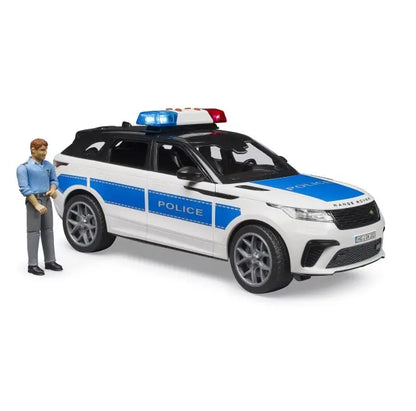Range Rover Velar policyjny z figurką policjanta