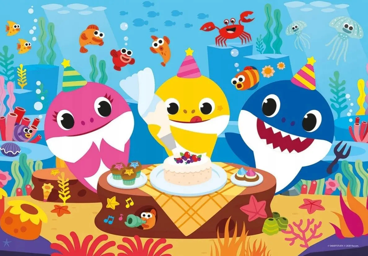 Puzzle 60 Happy Color Baby Shark