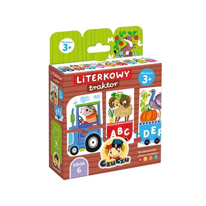 Puzzle - Literkowy traktor