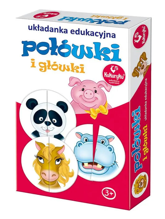 Połówki i główki - układanka 60352