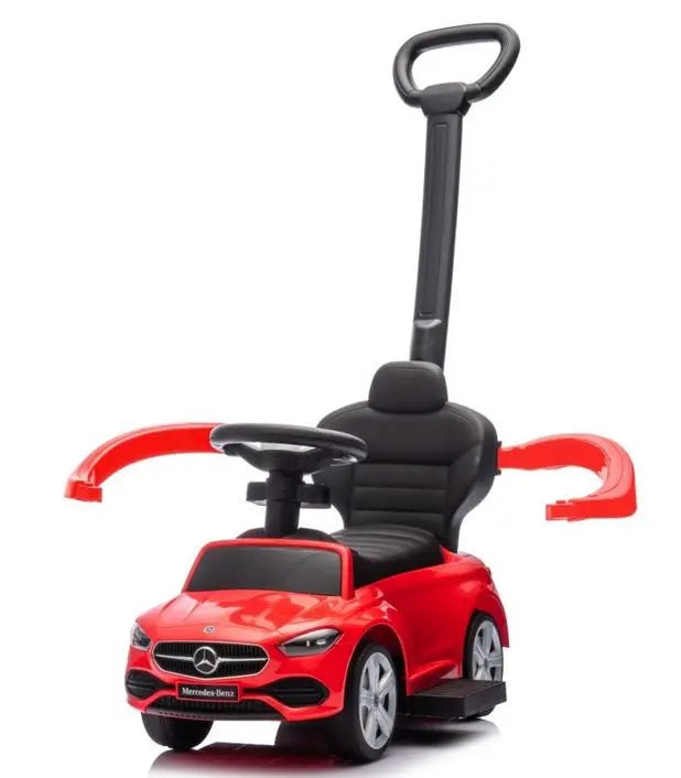 Jeździk z rączką Mercedes red 6104 27133