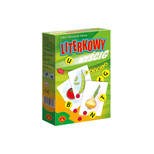 Gra Literkowy wyścig mini 0398