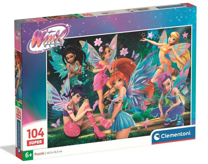 Puzzle 104 Super Winx