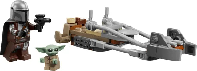 Lego Star Wars - Śmigacz Mandalorianina i Grogu