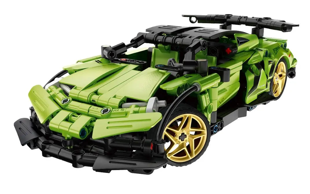 Klocki iM.Master RC wyścigówka lime 429 elementów