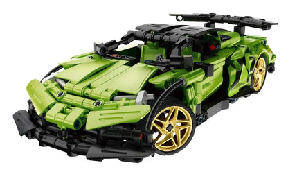 Klocki iM.Master RC wyścigówka lime 429 elementów