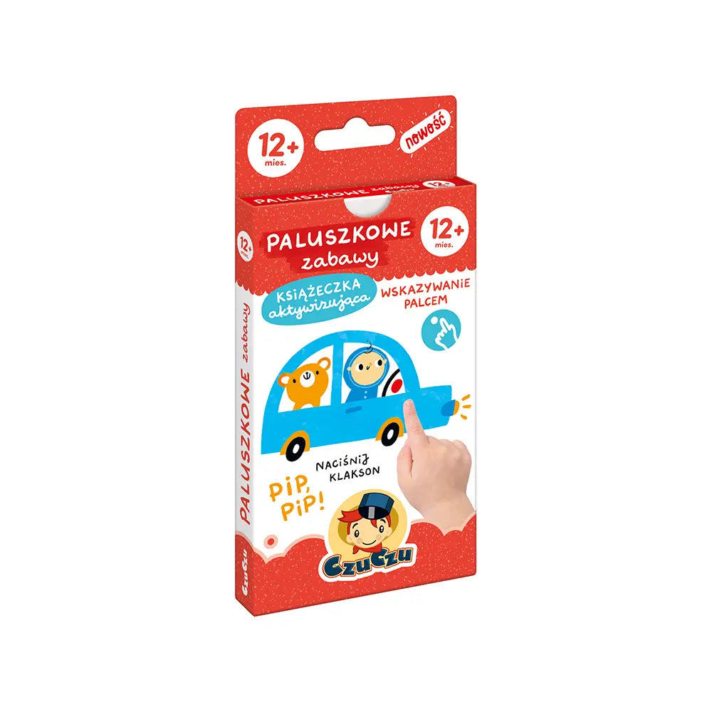 CzuCzu Paluszkowe zabawy d/dzieci 12m+ 62725