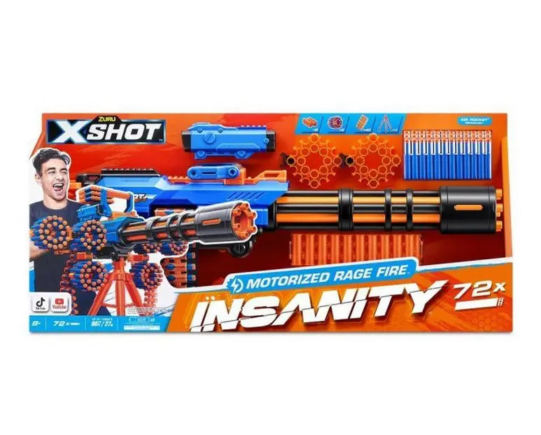 X-SHOT Insanity Motorize 72strz