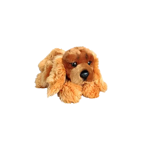 Pluszowy pies spaniel leżący 30cm