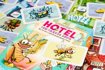 Gra Hotel pod pajęczą siecią